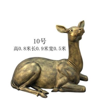 景区园林绿地摆放动物鹿铜博鱼网页版