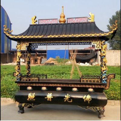 铜雕大型祈福香炉博鱼网页版