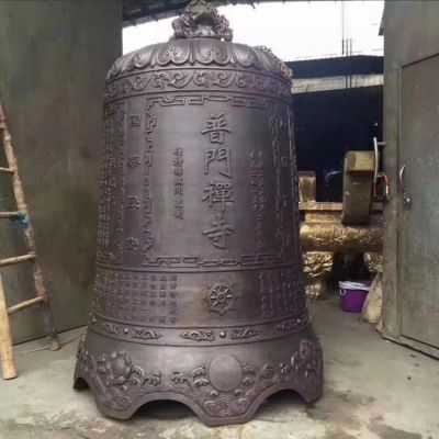 铜雕寺庙大型景观铜钟博鱼网页版摆件