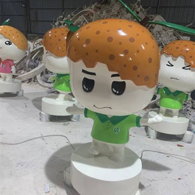 玻璃钢卡通户外园林景观人物博鱼网页版