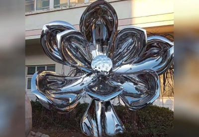 不锈钢广场镜面莲花博鱼网页版