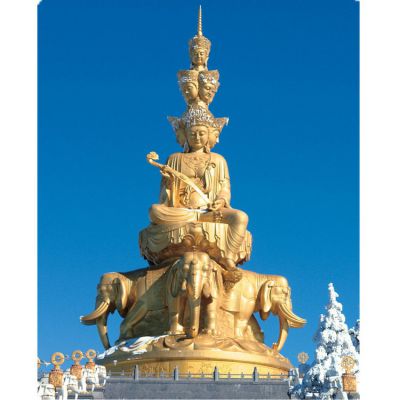 户外广场大型佛像景观地藏王博鱼网页版