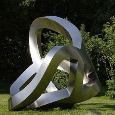 几何不锈钢户外园林创意景观摆件