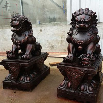 景区门口不锈钢仿铜仿古做旧麒麟博鱼网页版