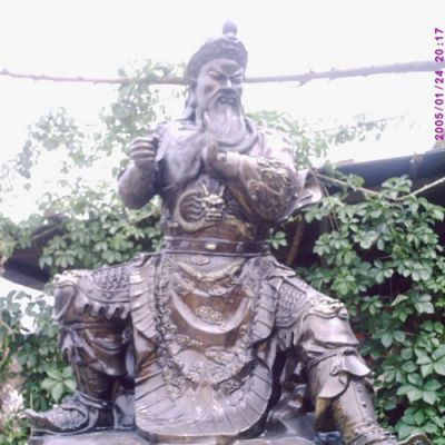 铜雕寺庙大型人物佛像景观武财神博鱼网页版