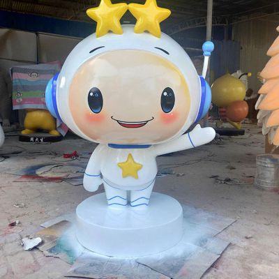 玻璃钢卡通公仔娃娃博鱼网页版 幼儿园公园动漫人物摆件