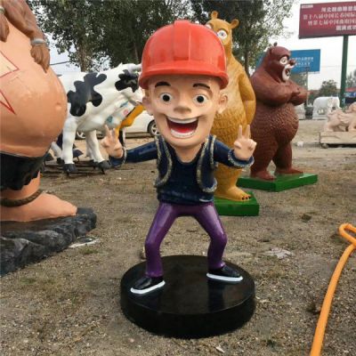 玻璃钢卡通动画片人物光头强博鱼网页版