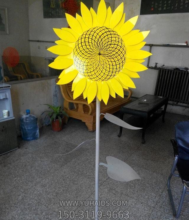 公园不锈钢向日葵景观博鱼网页版