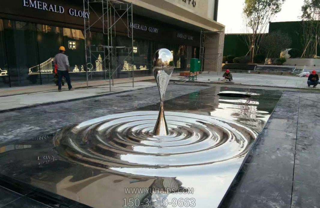 公园酒店创意抽象水滴博鱼网页版