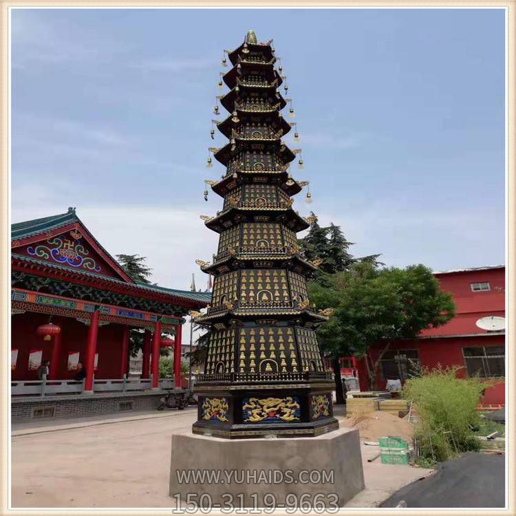 寺庙摆放铸铁多层进宝宝鼎香炉博鱼网页版