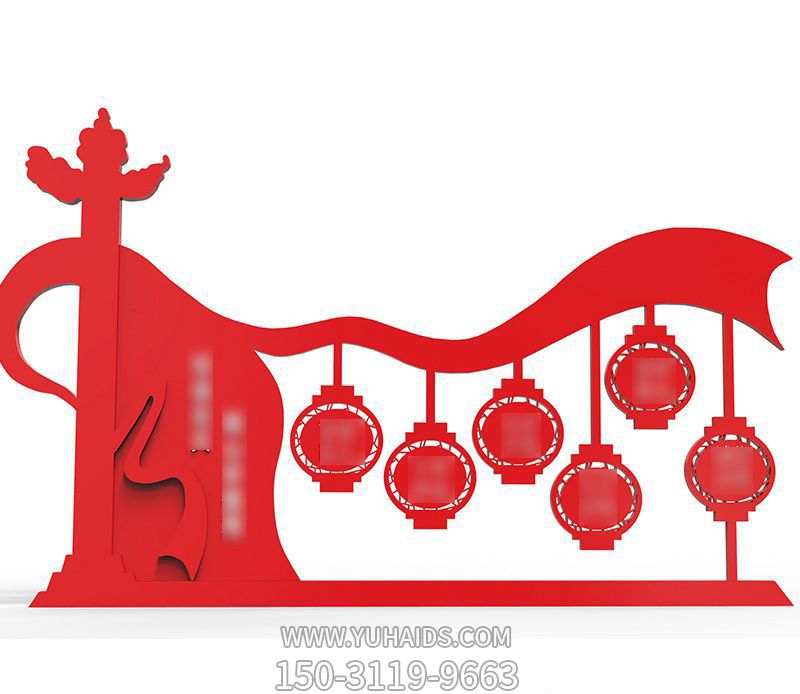 不锈钢华表灯笼造型社会主义核心价值观博鱼网页版