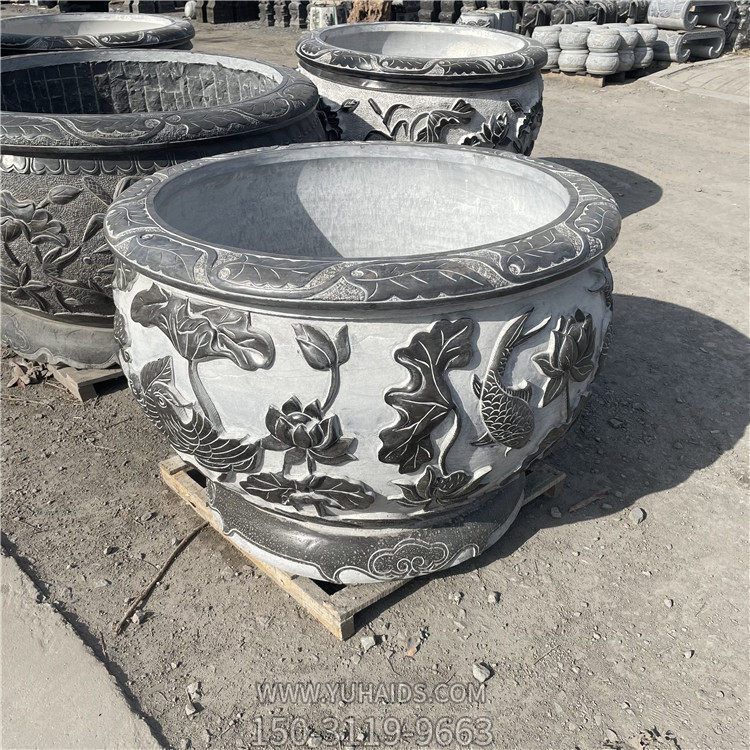 水缸鱼缸，青石石雕缸博鱼网页版