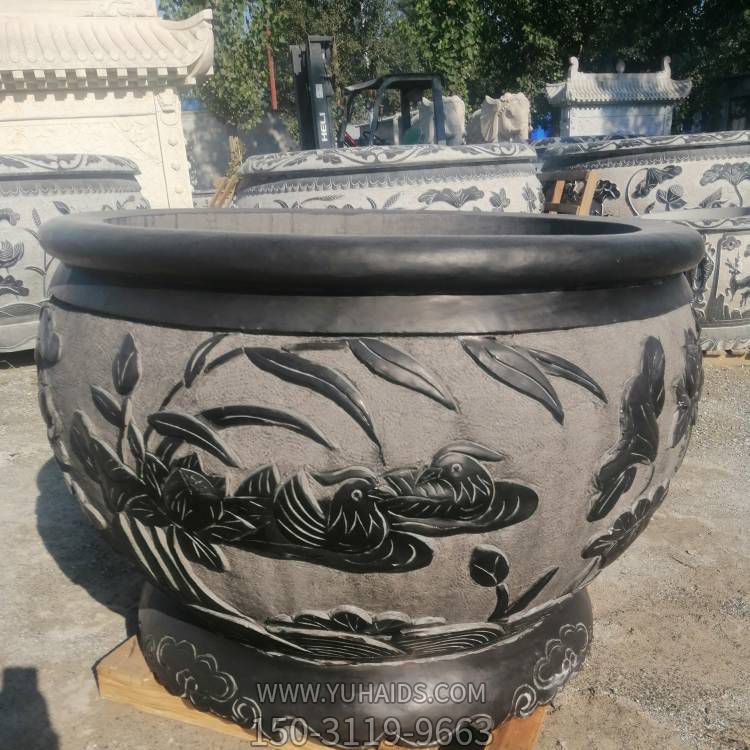 庭院别墅青石石雕鱼缸博鱼网页版