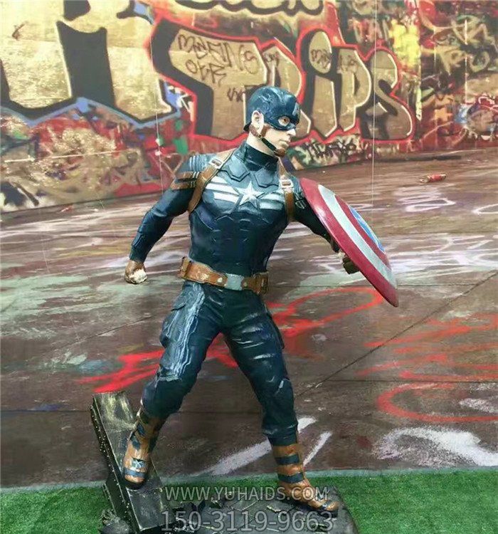 电影院玻璃钢动物们人物钢铁侠博鱼网页版