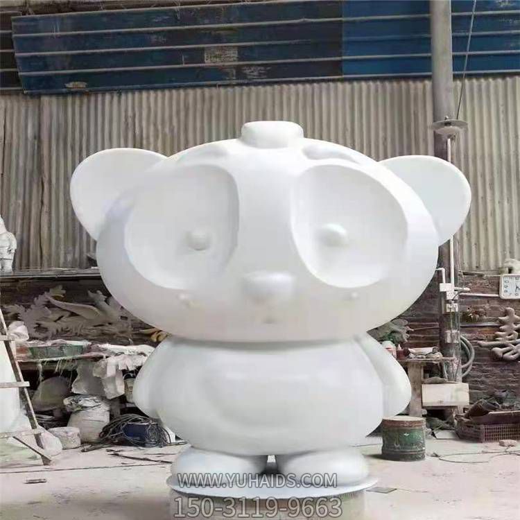 商场玻璃钢卡通大型熊博鱼网页版