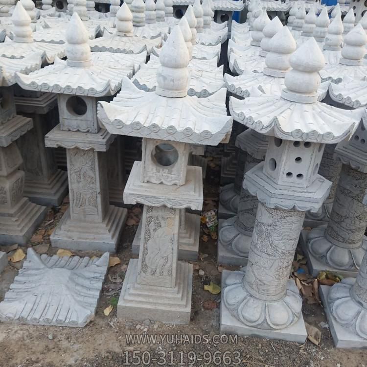 园林装饰青石雕刻中式石灯摆件博鱼网页版