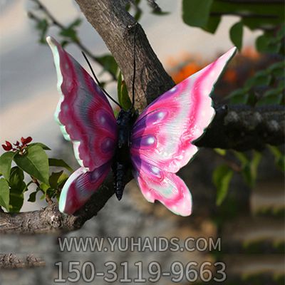 景区创意玻璃钢蝴蝶博鱼网页版