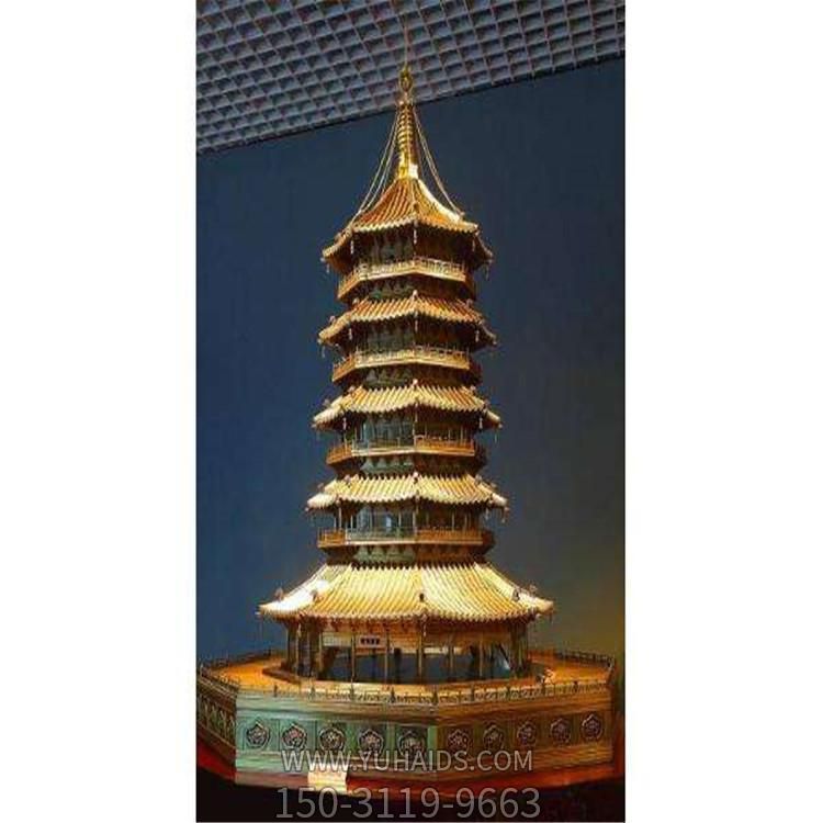 不锈钢园林户外大型园林寺庙大型佛塔博鱼网页版