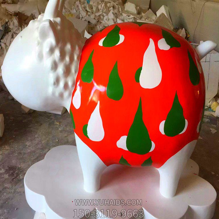 玻璃钢彩绘创意摆件博鱼网页版