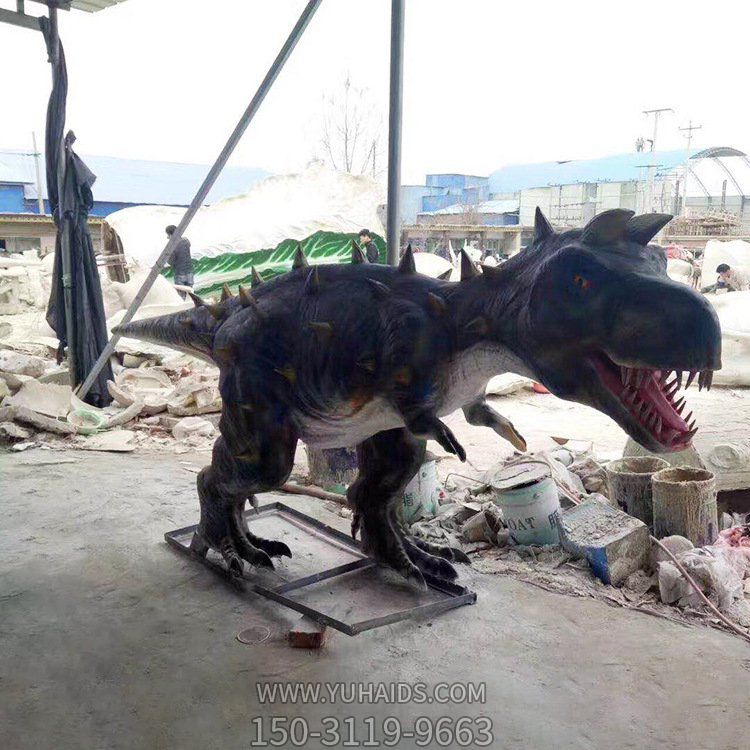 游乐园摆放玻璃钢仿真恐龙动物博鱼网页版