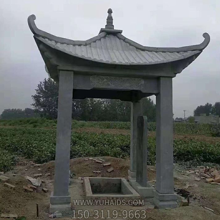 村庄简易青石仿古建筑凉亭博鱼网页版