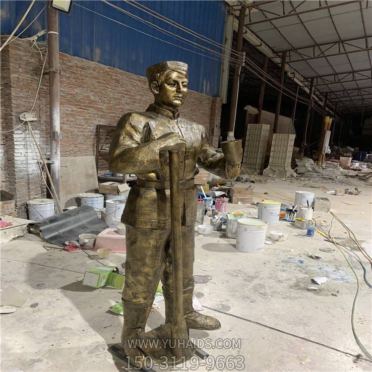 户外公园玻璃钢仿铜少数民族人物博鱼网页版