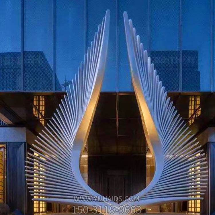 酒店水景创意不锈钢镂空摆件博鱼网页版