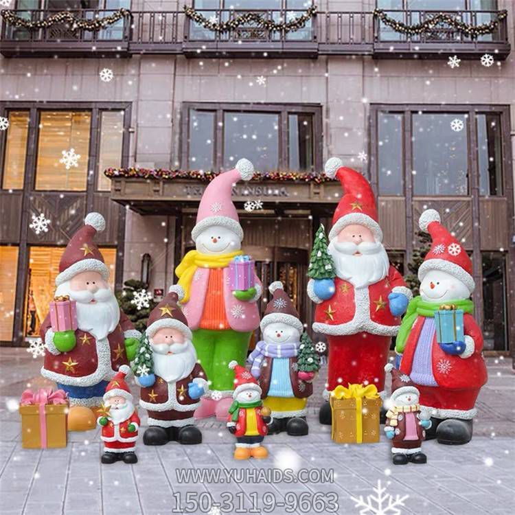 商场美陈装饰品摆件圣诞老人博鱼网页版
