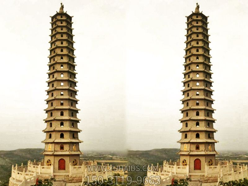 寺院千佛塔雕刻博鱼网页版