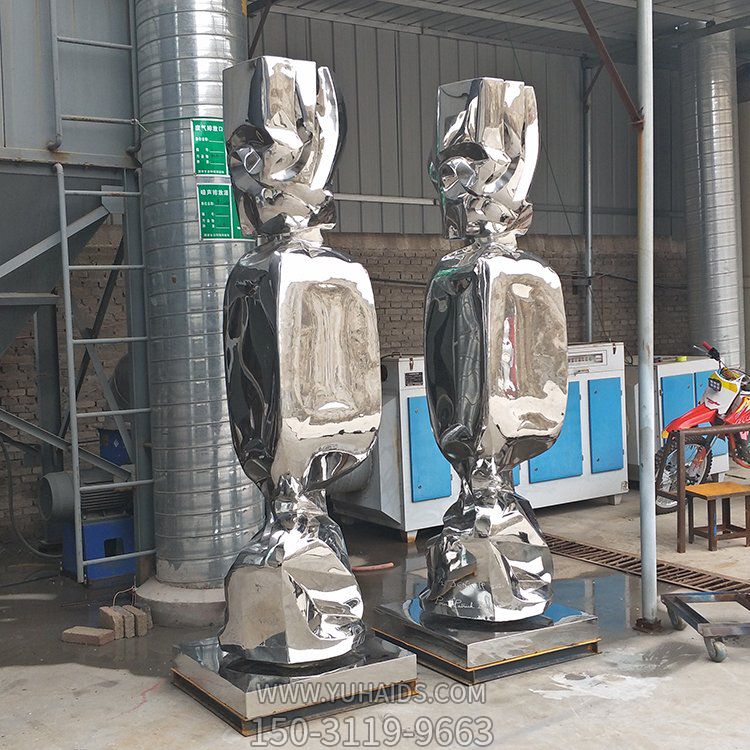 不锈钢糖果博鱼网页版大型公园景观摆件