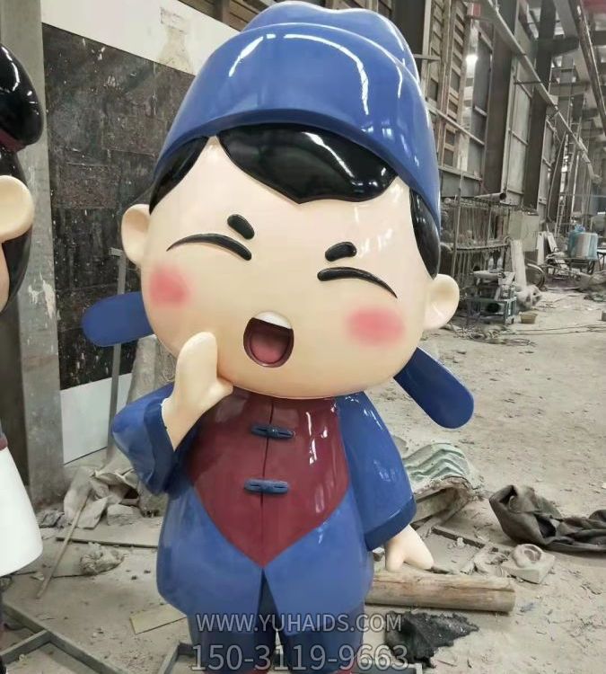 儿童培训机构摆放玻璃钢 卡通人物小品博鱼网页版