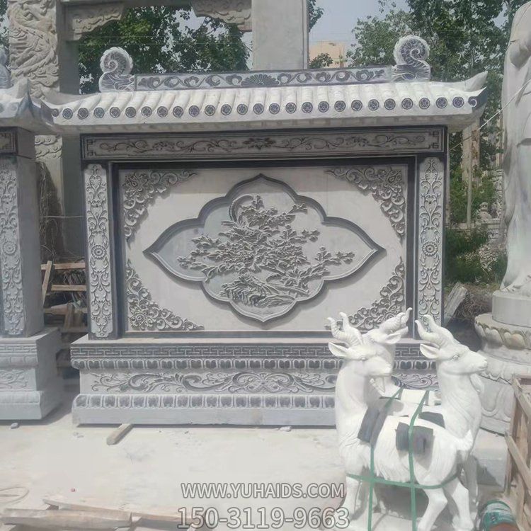 浮雕青石石雕户外园林景观影壁壁画博鱼网页版