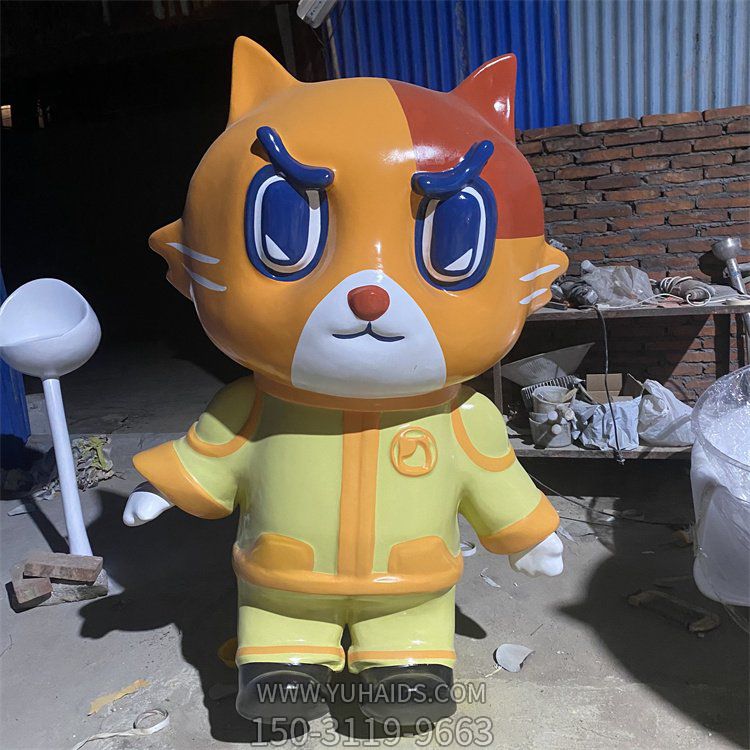 玻璃钢卡通商场园林动物博鱼网页版