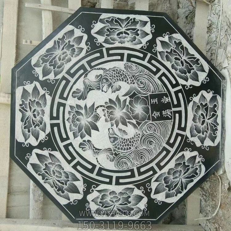 庭院花园中式仿古青石园桌凳石雕摆件 博鱼网页版