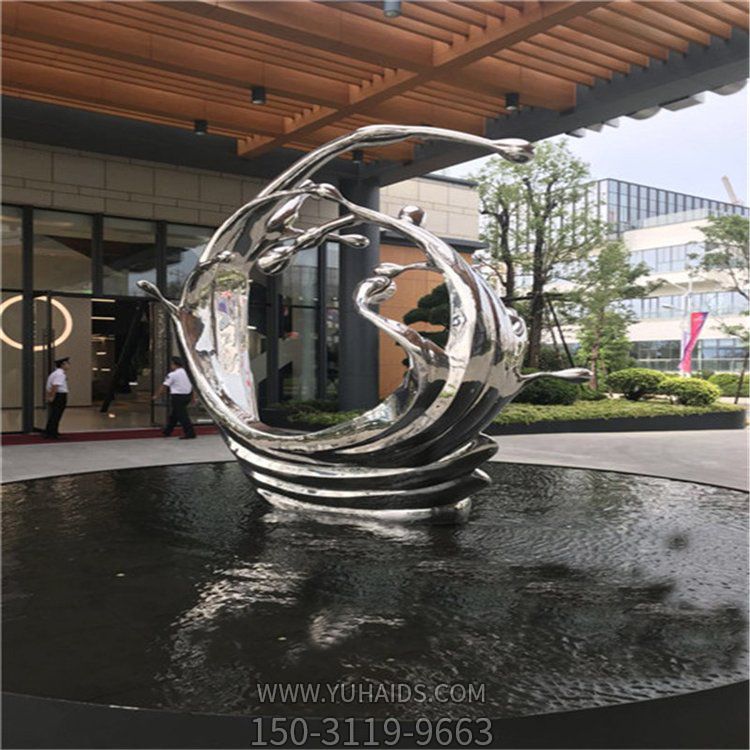 酒店会所水景不锈钢出现景观倒水博鱼网页版