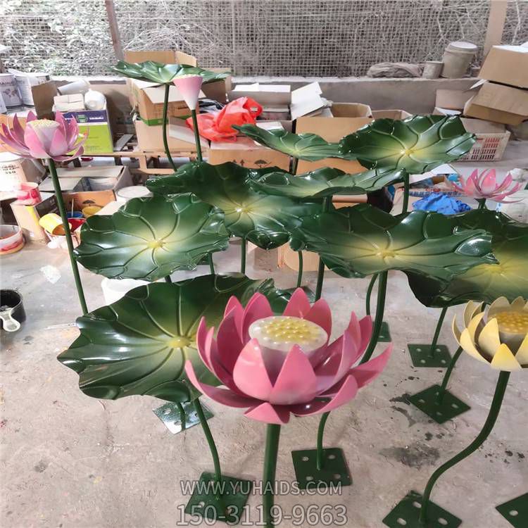 玻璃钢荷花 小区水景睡莲博鱼网页版 