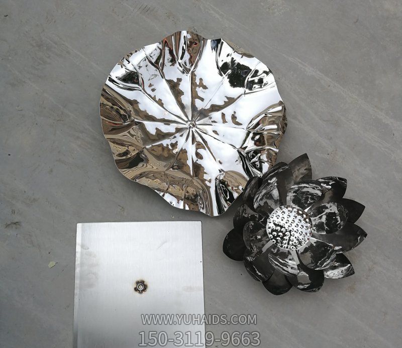 不锈钢镜面公园装饰品工艺荷花博鱼网页版