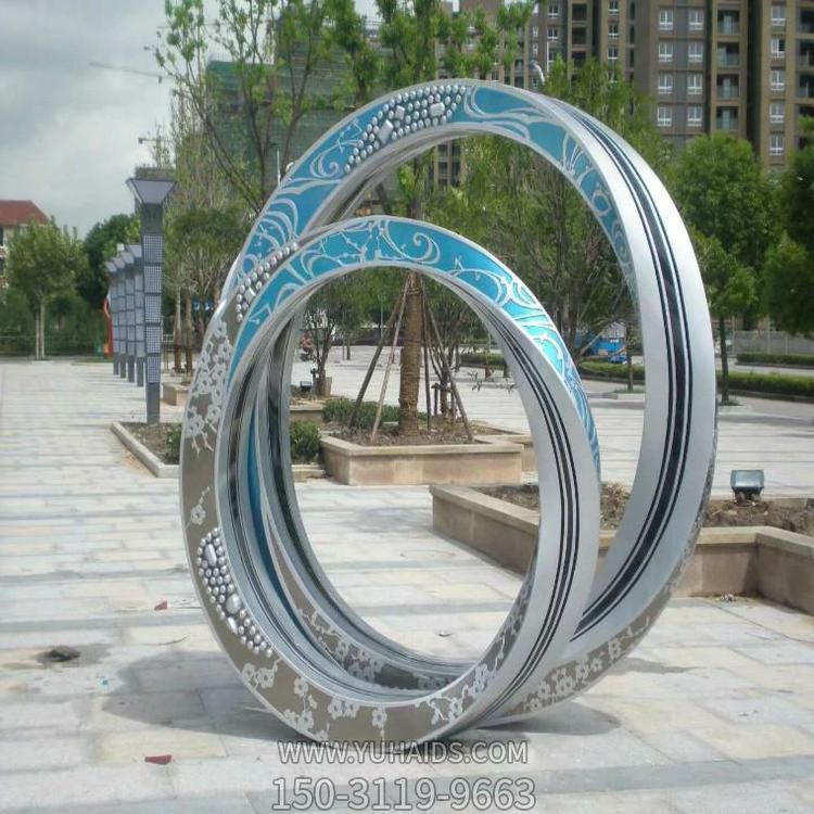 户外园林广场不锈钢圆形博鱼网页版