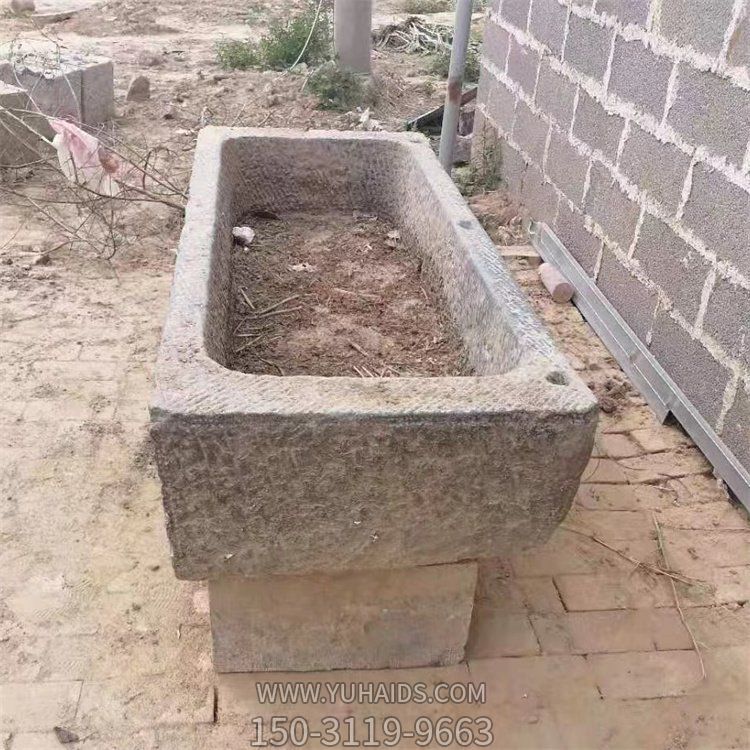 庭院老石槽 仿古组合简约石水槽博鱼网页版