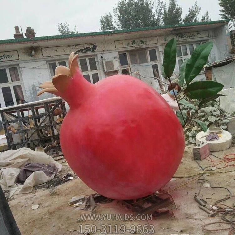 玻璃钢公园景区仿真石榴博鱼网页版