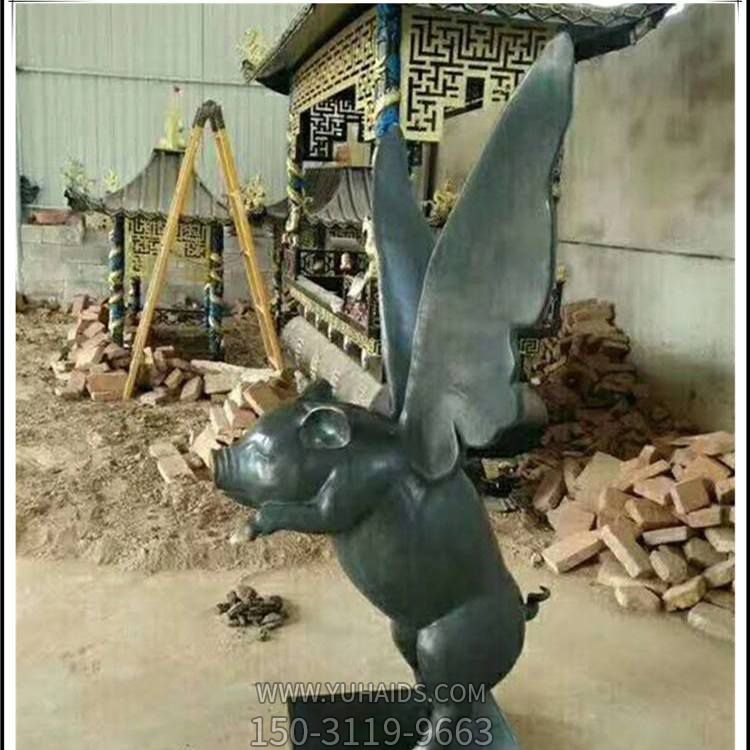景区广场摆放铸铜动物景观博鱼网页版小品