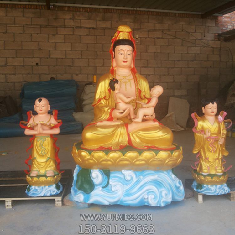 景区寺庙玻璃钢送子观音博鱼网页版