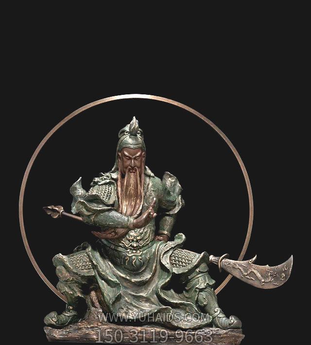 公司开业招财铜雕供奉佛像关公博鱼网页版