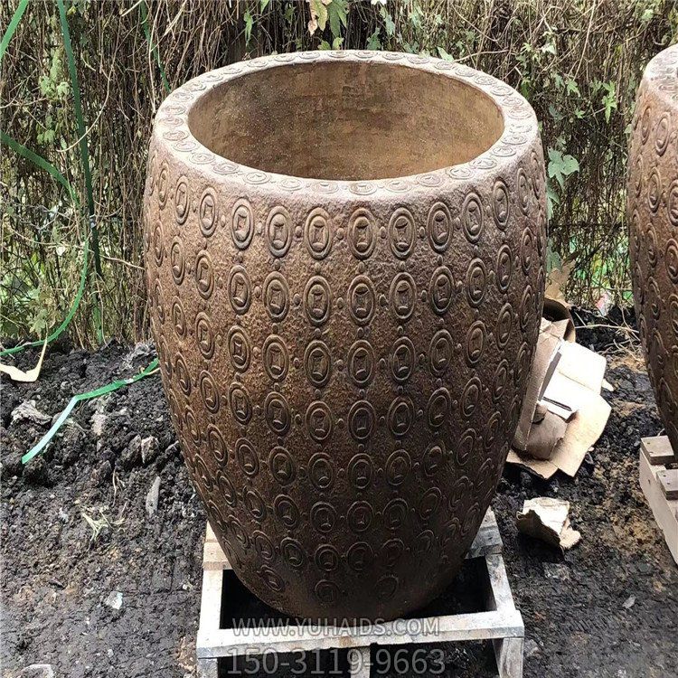 汉白玉仿古水缸博鱼网页版