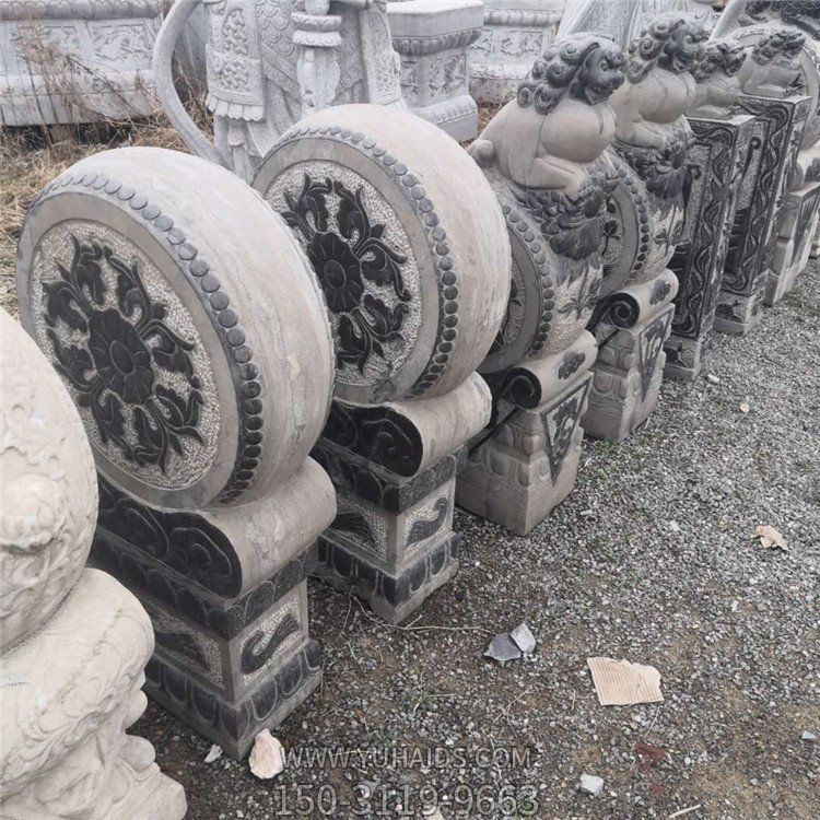 抱鼓石，青石仿古门墩博鱼网页版