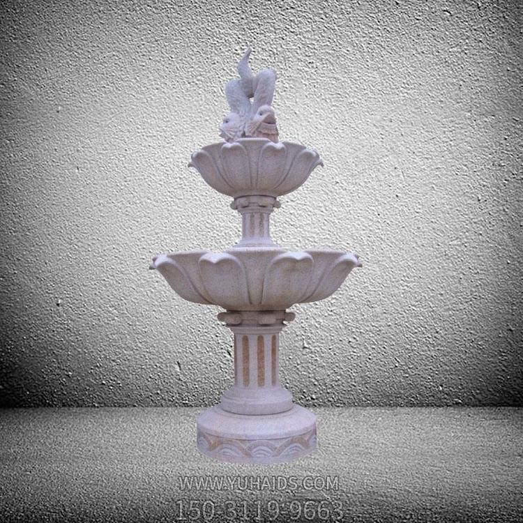 中式石雕喷泉造型支持雕刻户外喷泉博鱼网页版