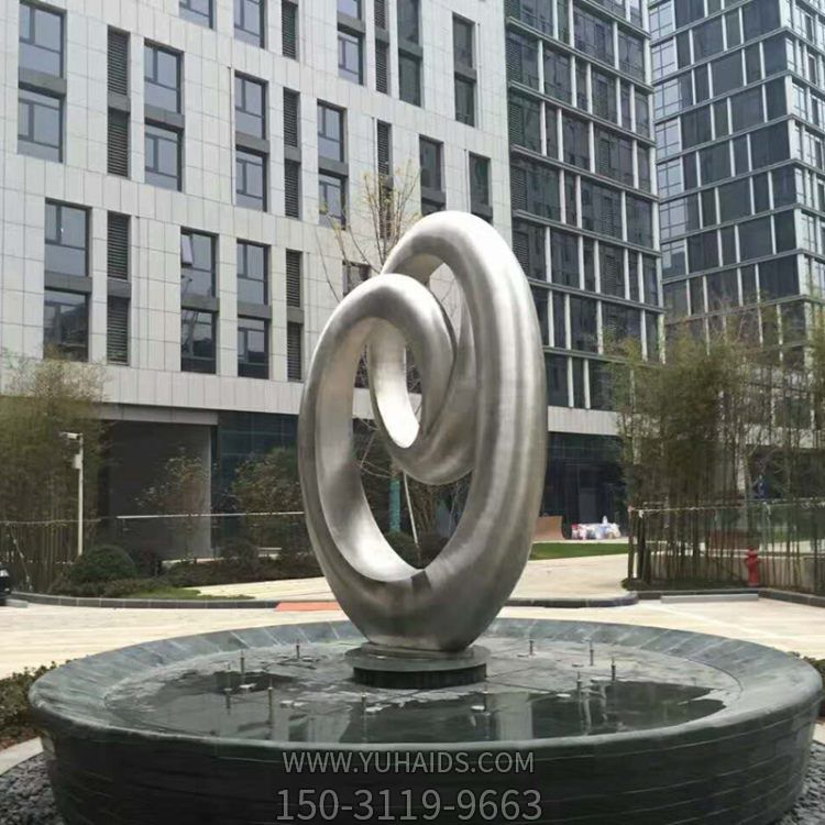 户外广场不锈钢镜面抽象园林景区艺术博鱼网页版