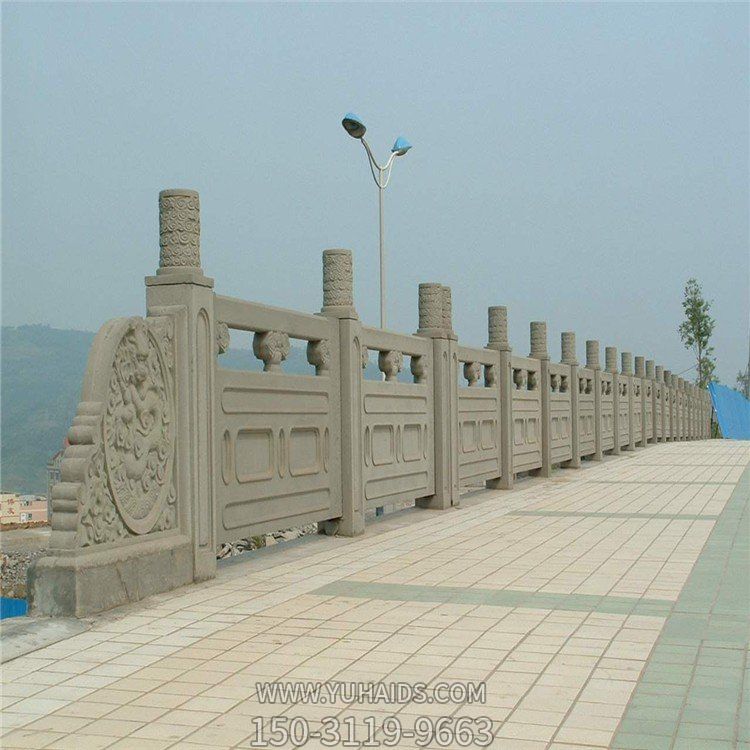 旗台围栏户外大理石石雕摆件博鱼网页版
