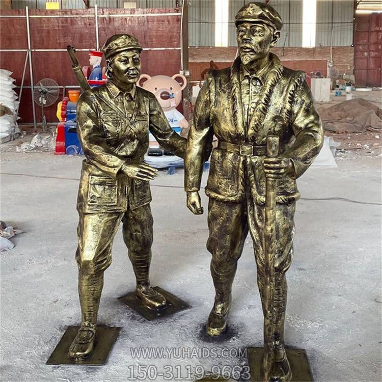 玻璃钢仿铜情景小品人物博鱼网页版