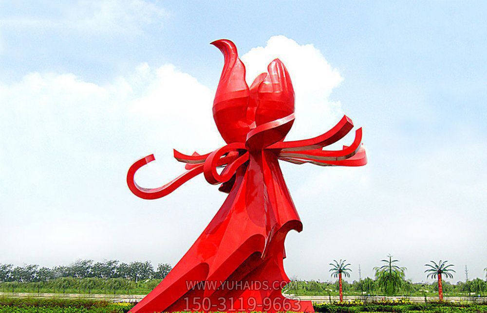 公园不锈钢含苞待放的花朵博鱼网页版